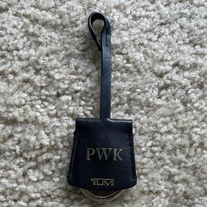 Black Tumi Keyring Tag
